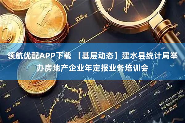 领航优配APP下载 【基层动态】建水县统计局举办房地产企业年定报业务培训会