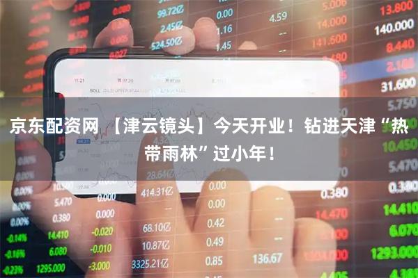 京东配资网 【津云镜头】今天开业！钻进天津“热带雨林”过小年！